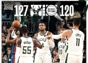 ac米兰-雄鹿逆转活塞，字母哥单场33分