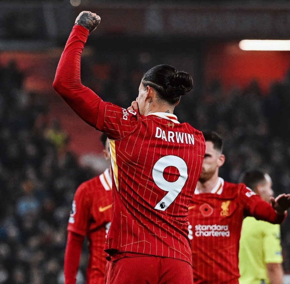 利物浦前锋状态火爆，无人能挡