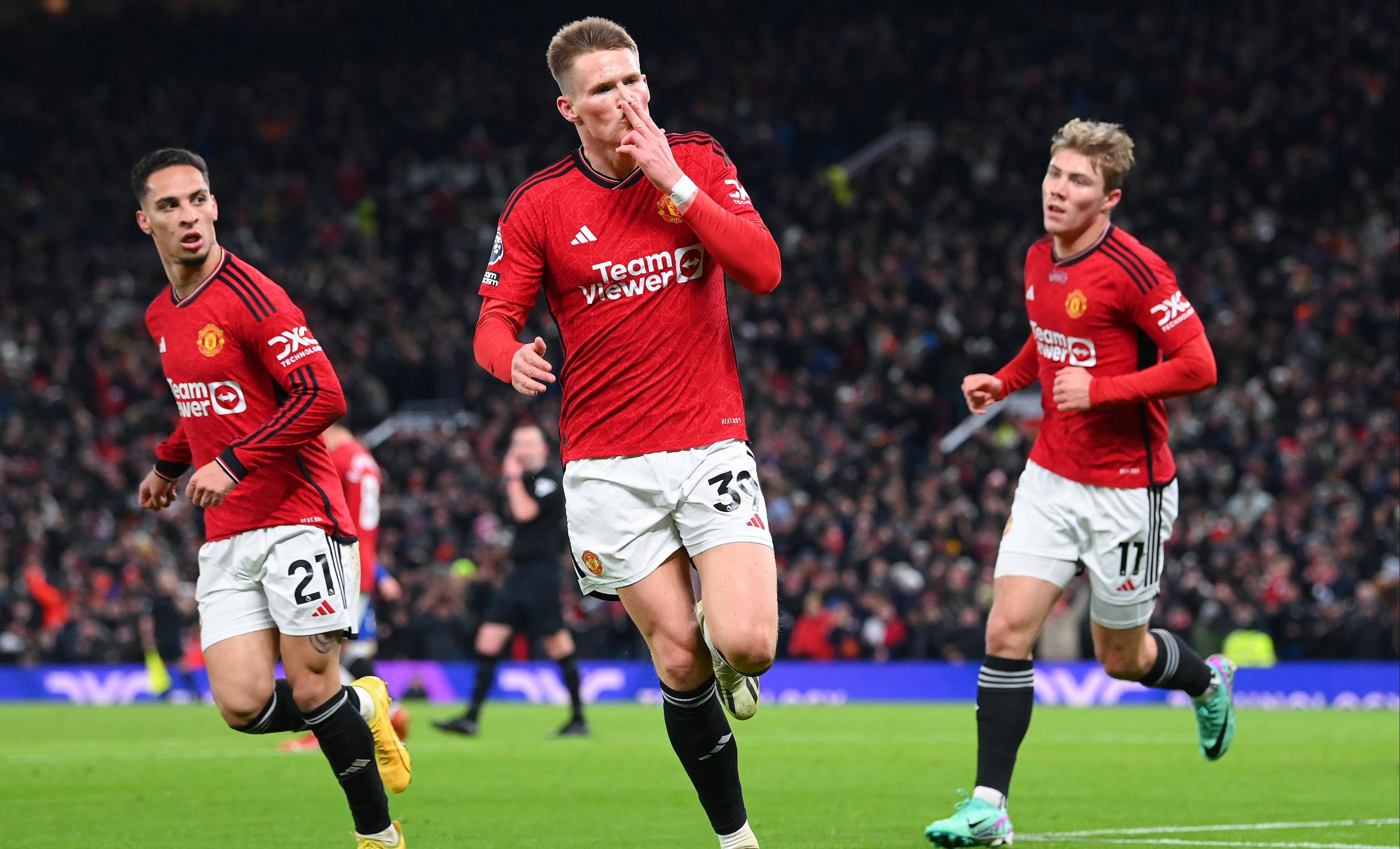 曼联在足球场上大放异彩,精彩绝伦 曼联在足球场上大放异彩,精彩绝伦