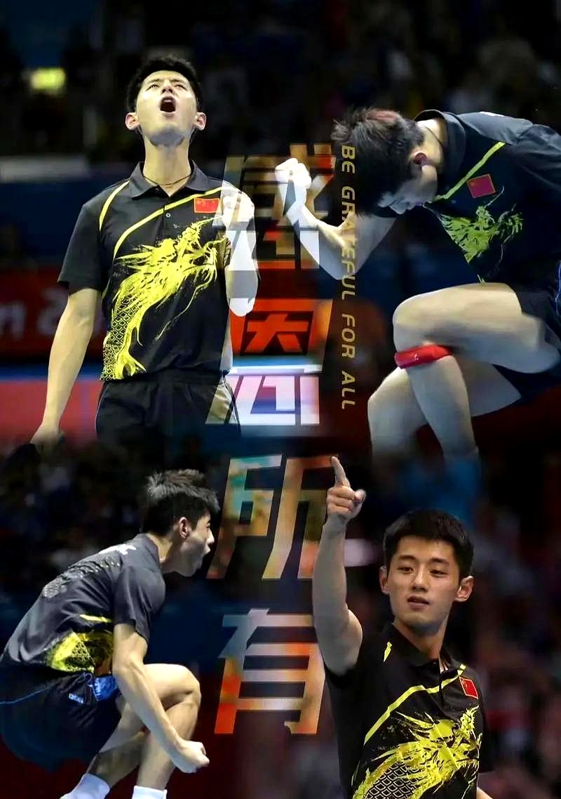 法国乒乓球队血洗中国乒乓球队，张继科高光表现的简单介绍
